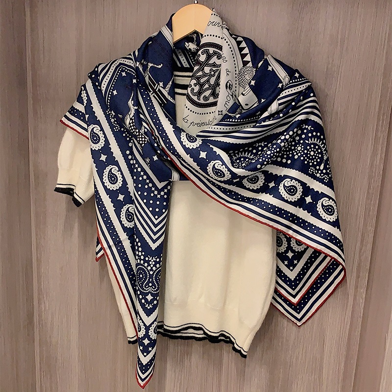 Thicken Wool Blanket Scarf Sha - Pashmina Wrap Large ulasan dan harga
