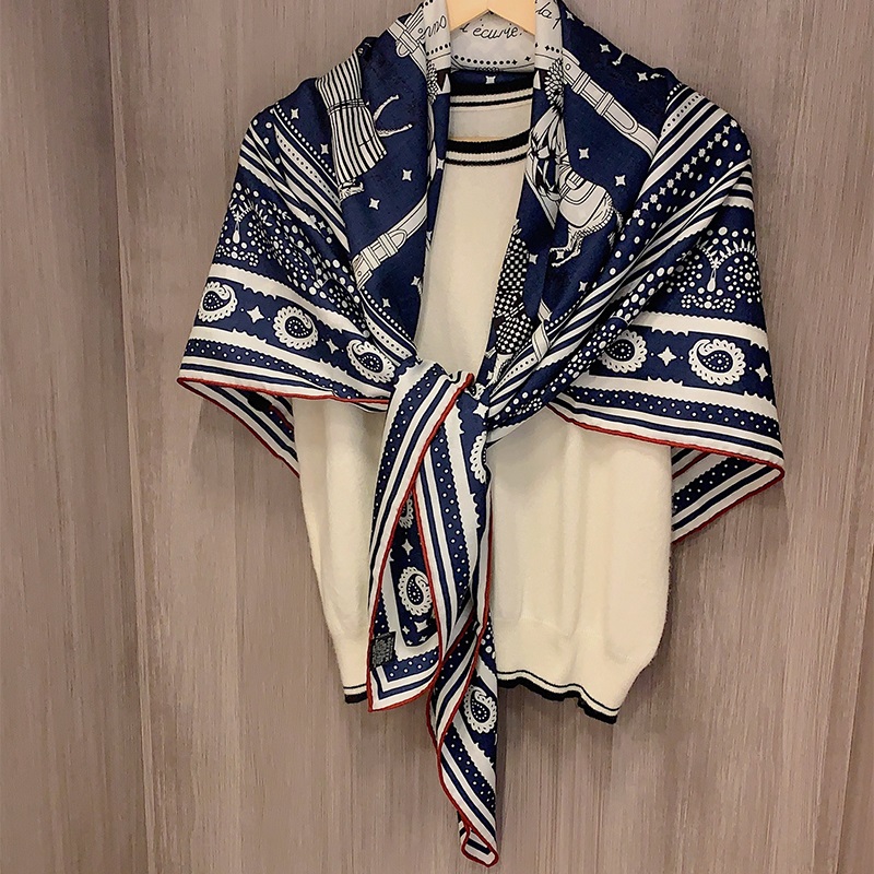 Thicken Wool Blanket Scarf Sha - Pashmina Wrap Large ulasan dan harga