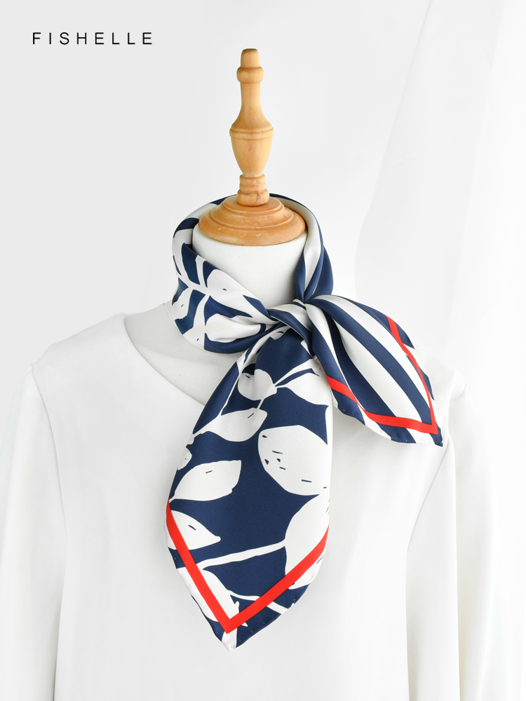 Blue white striped flower prin - Silk Tie Striped ulasan dan harga