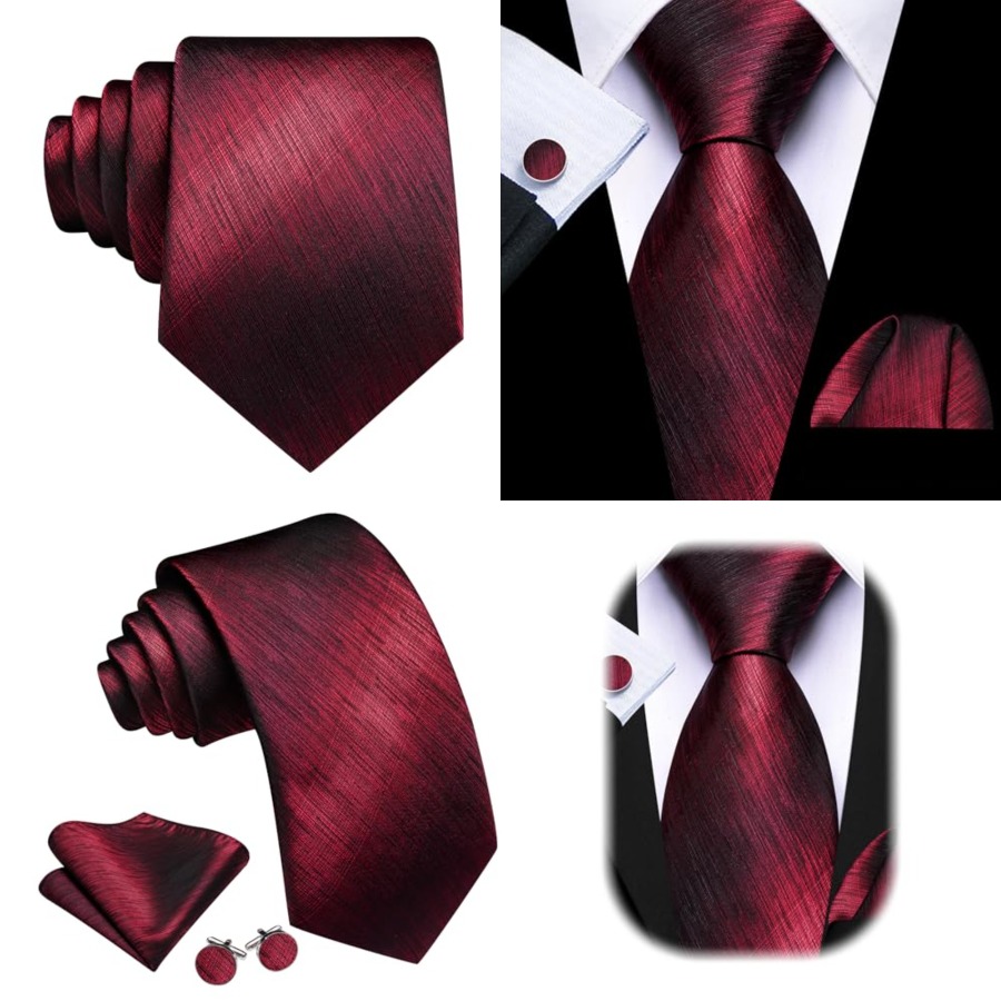 Tie Sets for Men Silk Stripe N - Silk Tie Striped ulasan dan harga