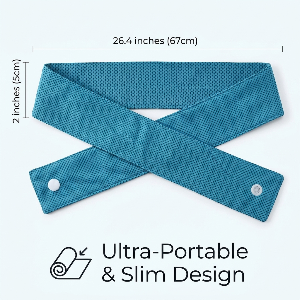 Cooling Neck Gaiter Scarf Band - Silk Neck Scarf ulasan dan harga
