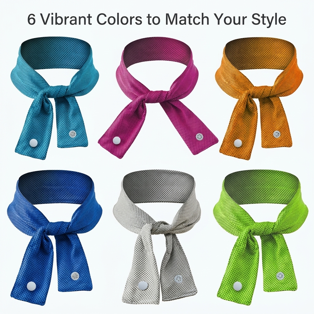 Cooling Neck Gaiter Scarf Band - Silk Neck Scarf ulasan dan harga