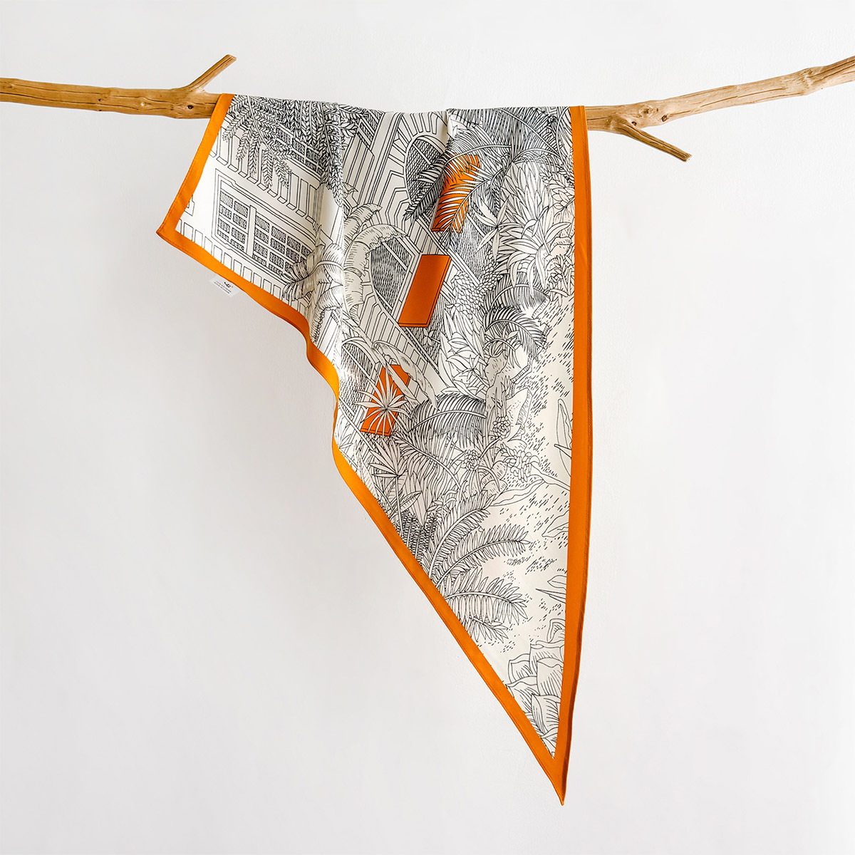 Trendy Bandana 100% Mulberry T - Silk Neck Scarf ulasan dan harga