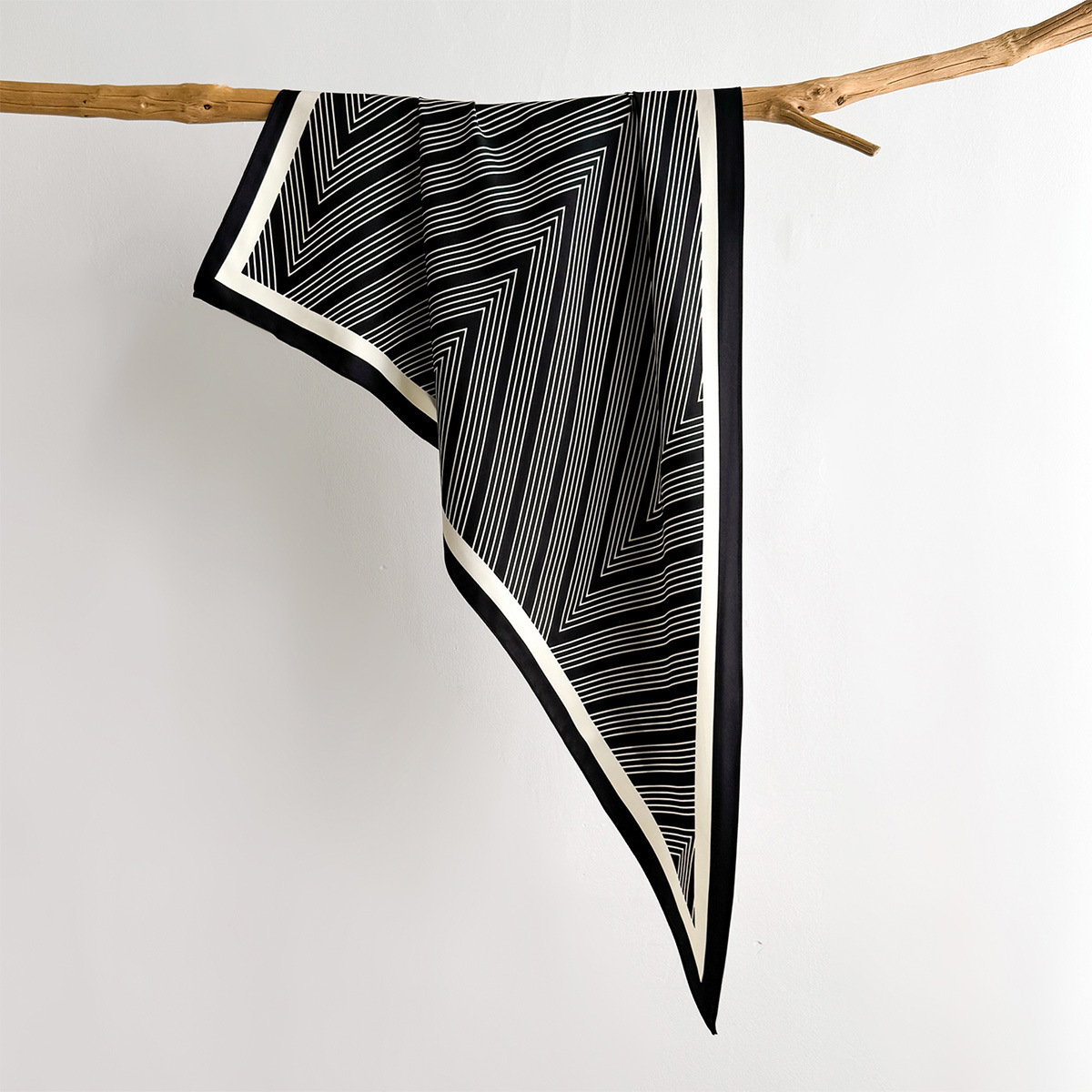 Trendy Bandana 100% Mulberry T - Silk Neck Scarf ulasan dan harga