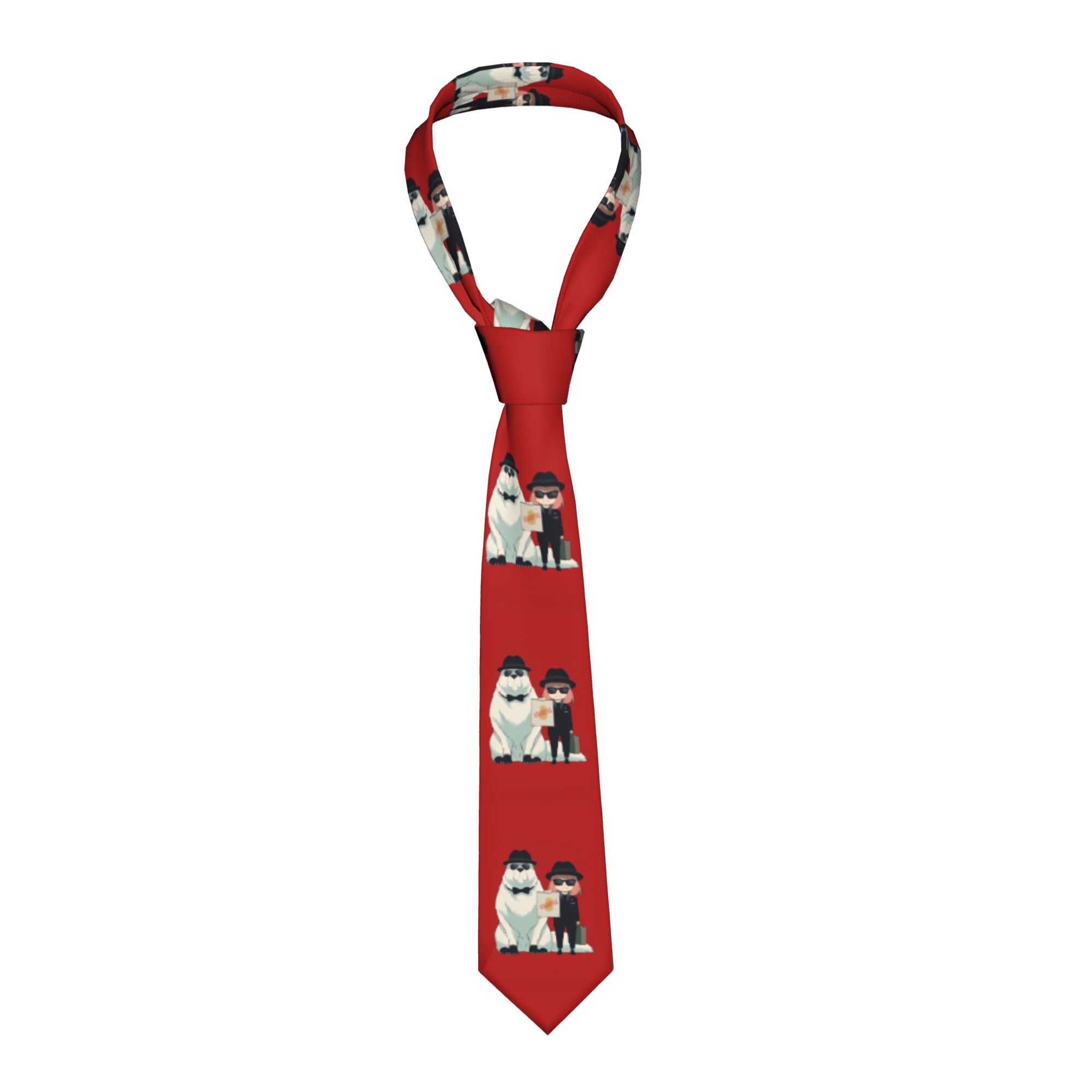 Spy x Family Necktie Men Women - Skinny Tie Men ulasan dan harga