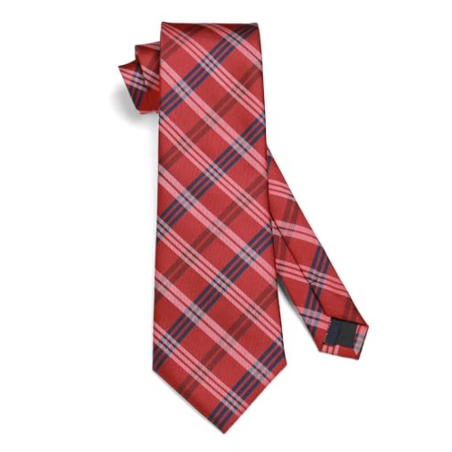 Mens Ties Set Stripe Plaid Tie - Silk Tie Striped ulasan dan harga