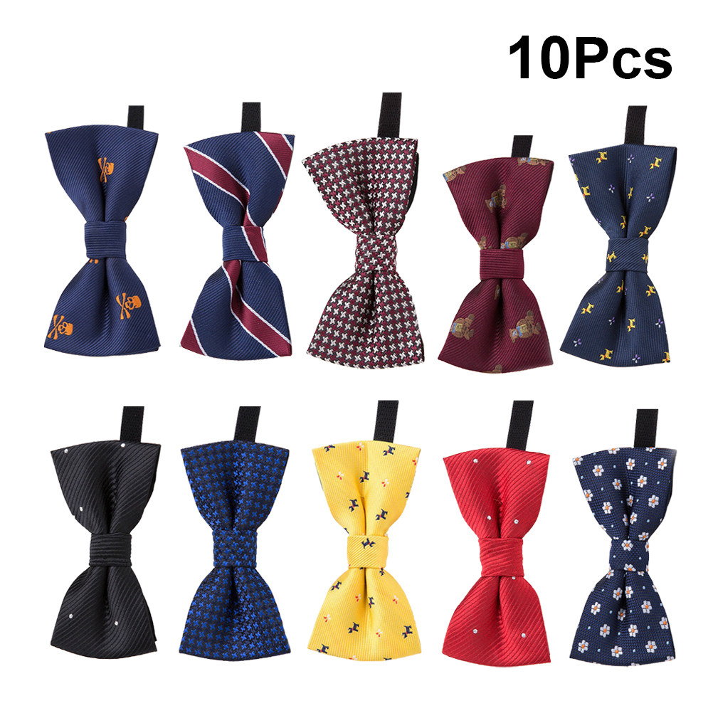 10Pcs Children's Small Bow Tie - Bow Tie Pre Tied ulasan dan harga