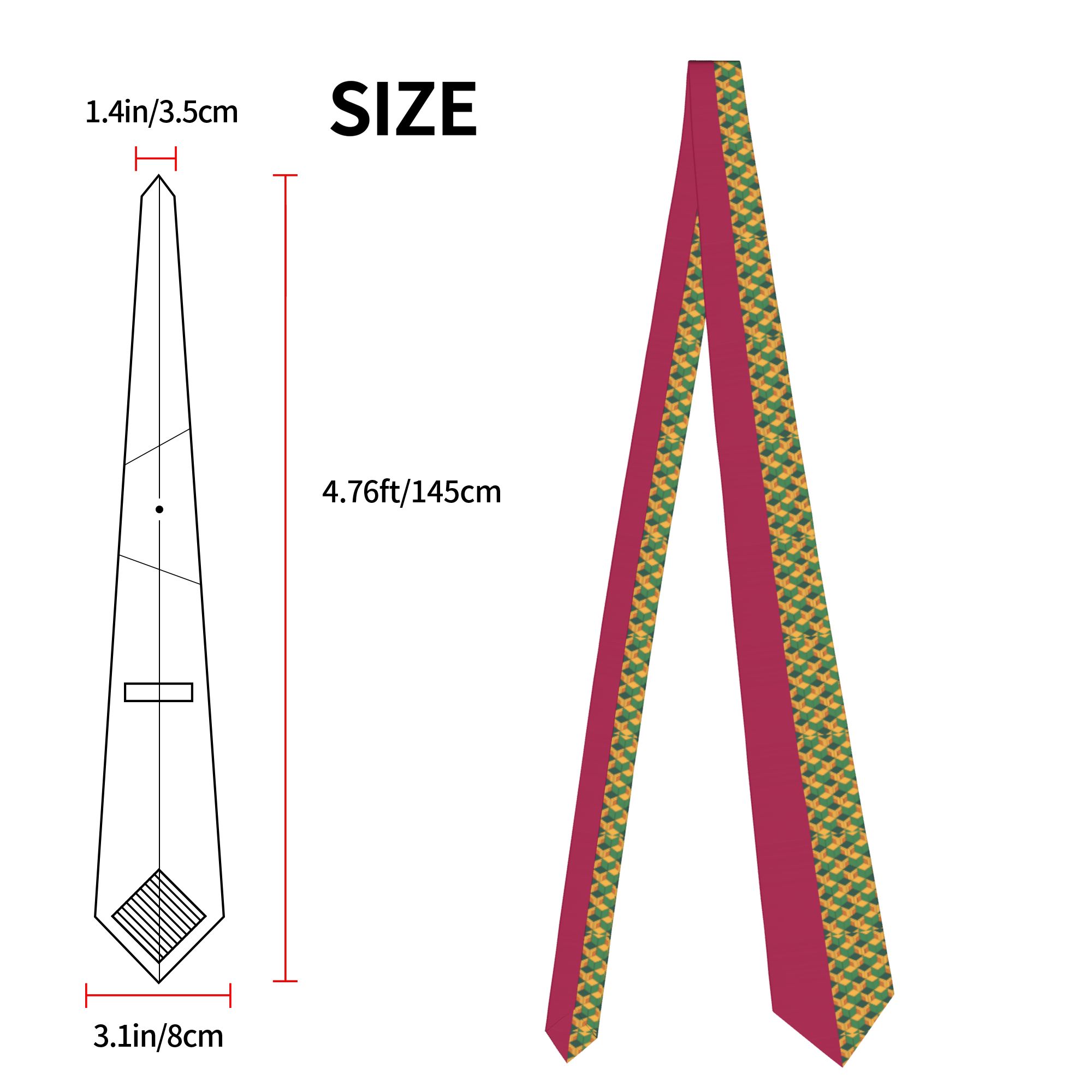 Demon Slayer Neckties Skinny 8 - Skinny Tie Men ulasan dan harga