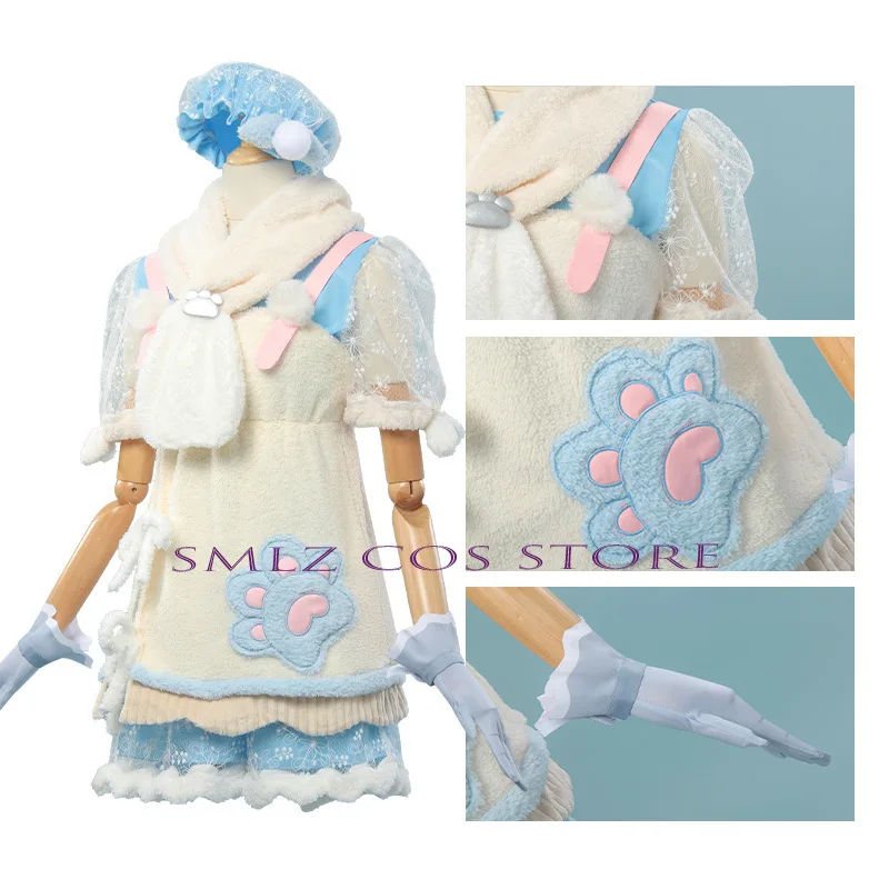 Open World Nikki Cosplay Game  - Infinity Scarf Knit ulasan dan harga