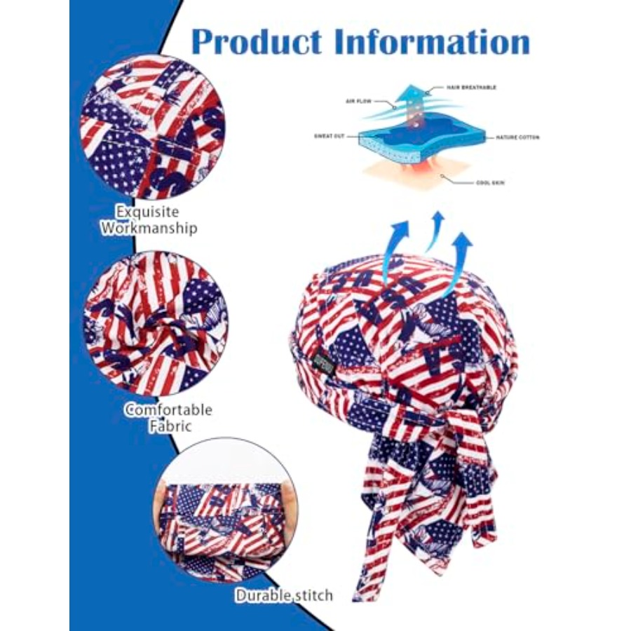 Cooling Do Rags Sweat Wicking  - Bandana Doo Rag ulasan dan harga