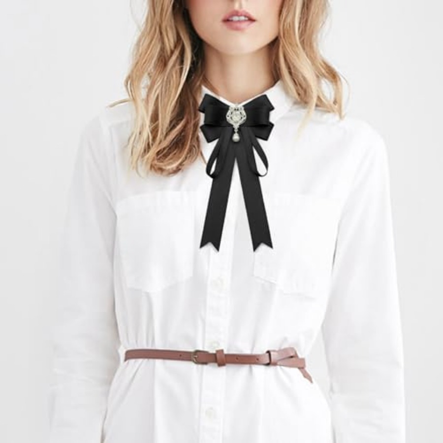 LJBFNN Bow Tie For Women, Pre- - Bow Tie Pre Tied ulasan dan harga