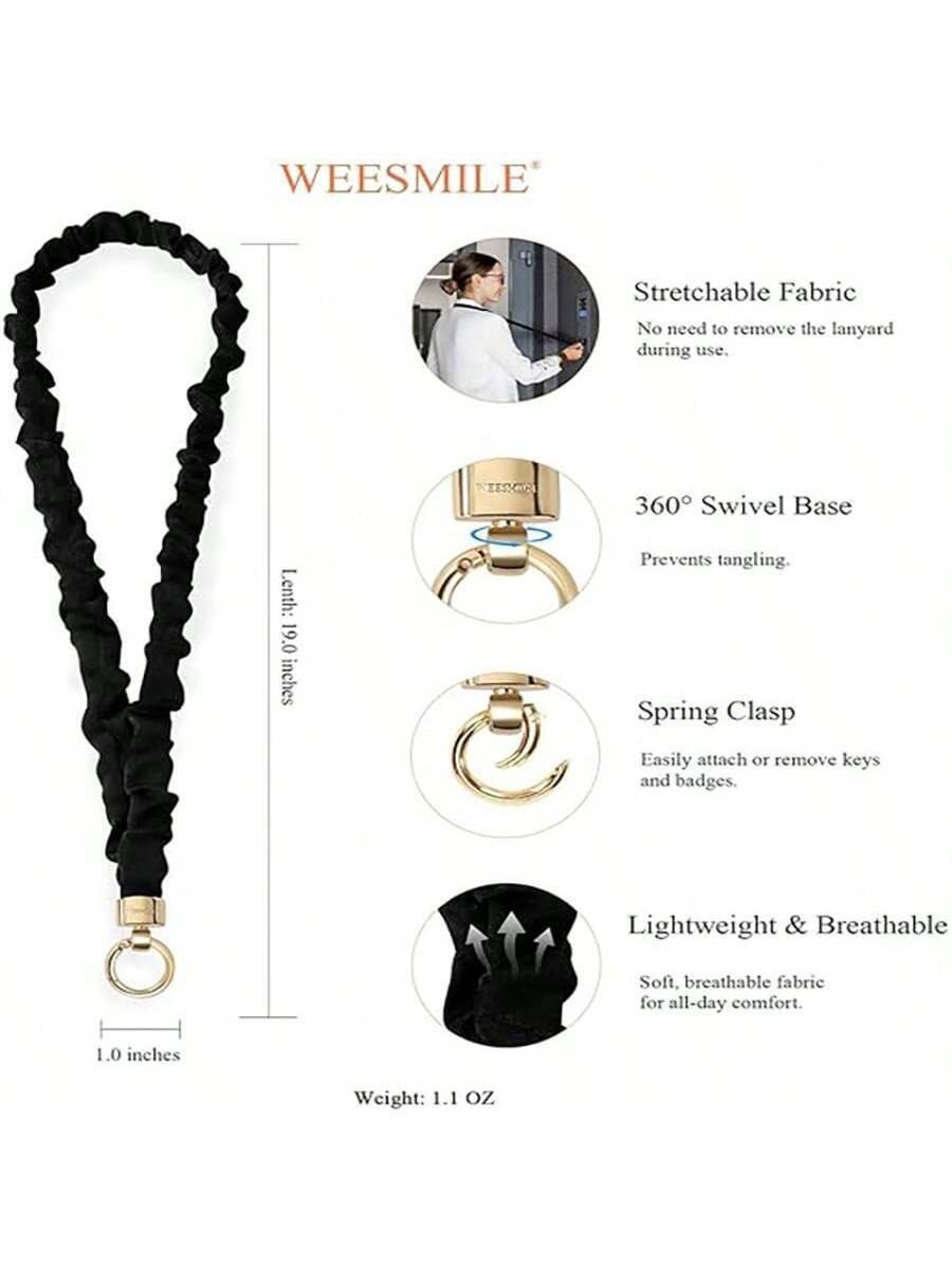 Stretchy Scrunchie Lanyard For - Lanyard Badge Holder ulasan dan harga