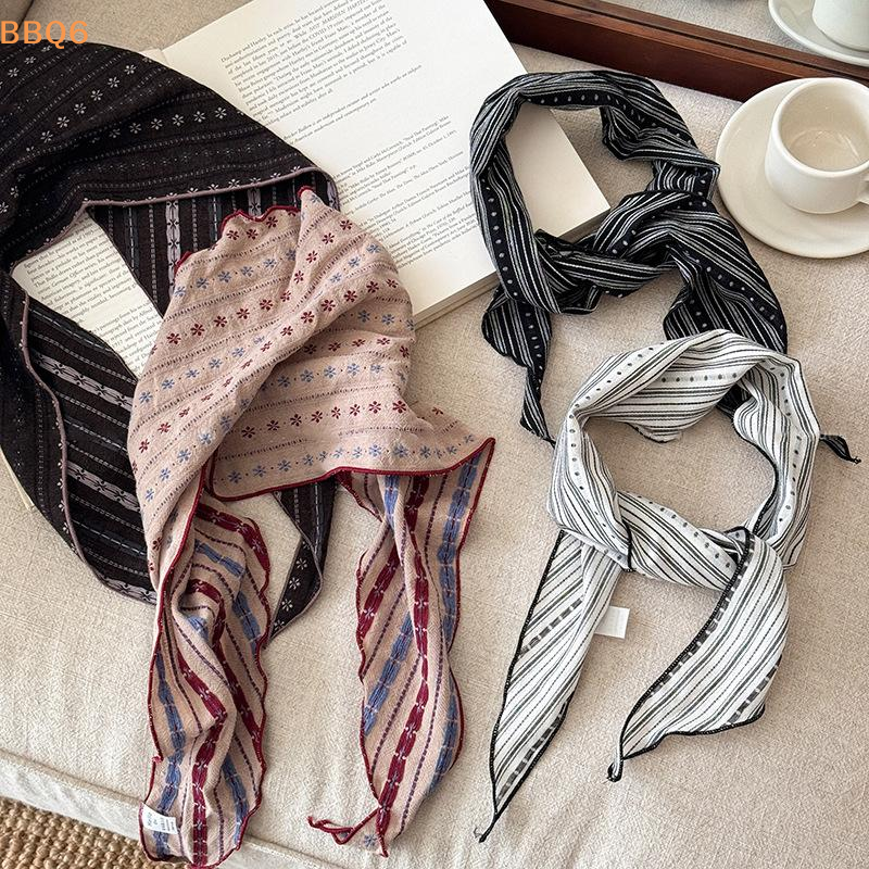 *1Pcs Soft Cotton Linen Triang - Bandana Cotton ulasan dan harga