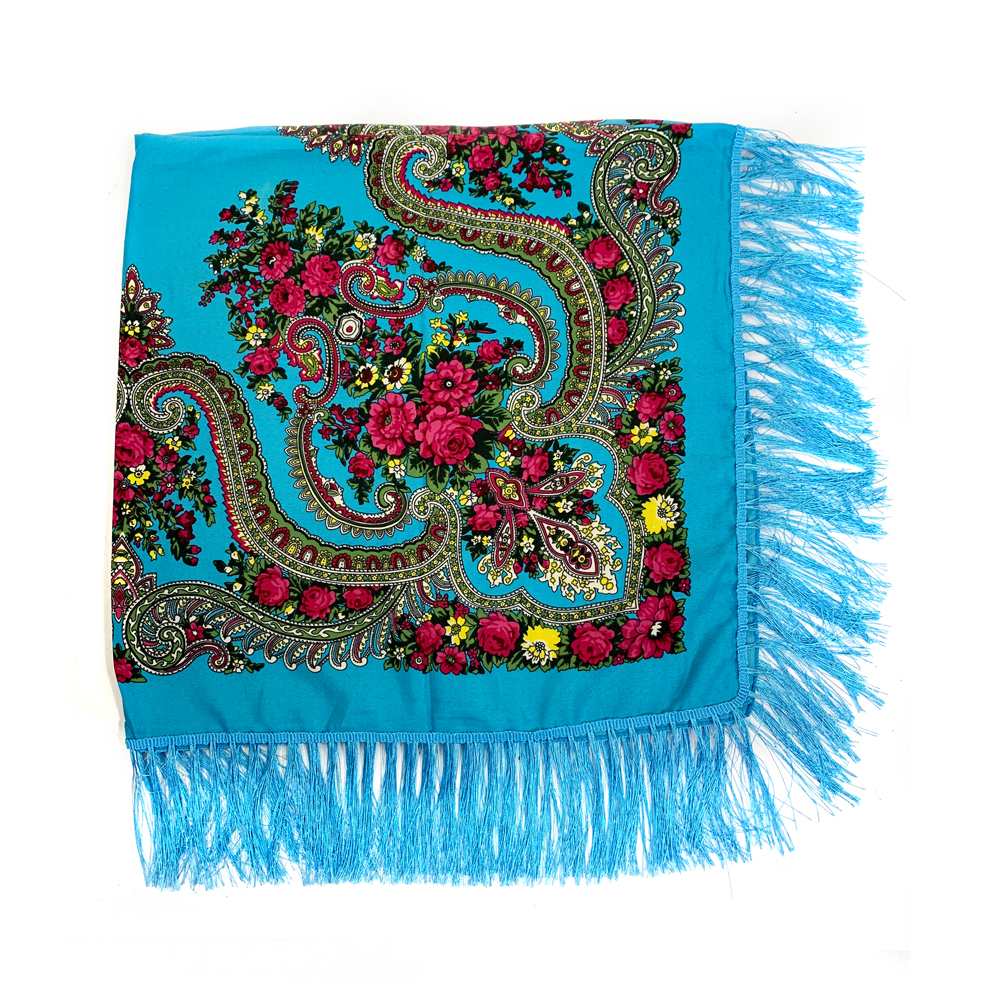 135*135cm Russian National Squ - Bandana Cotton ulasan dan harga