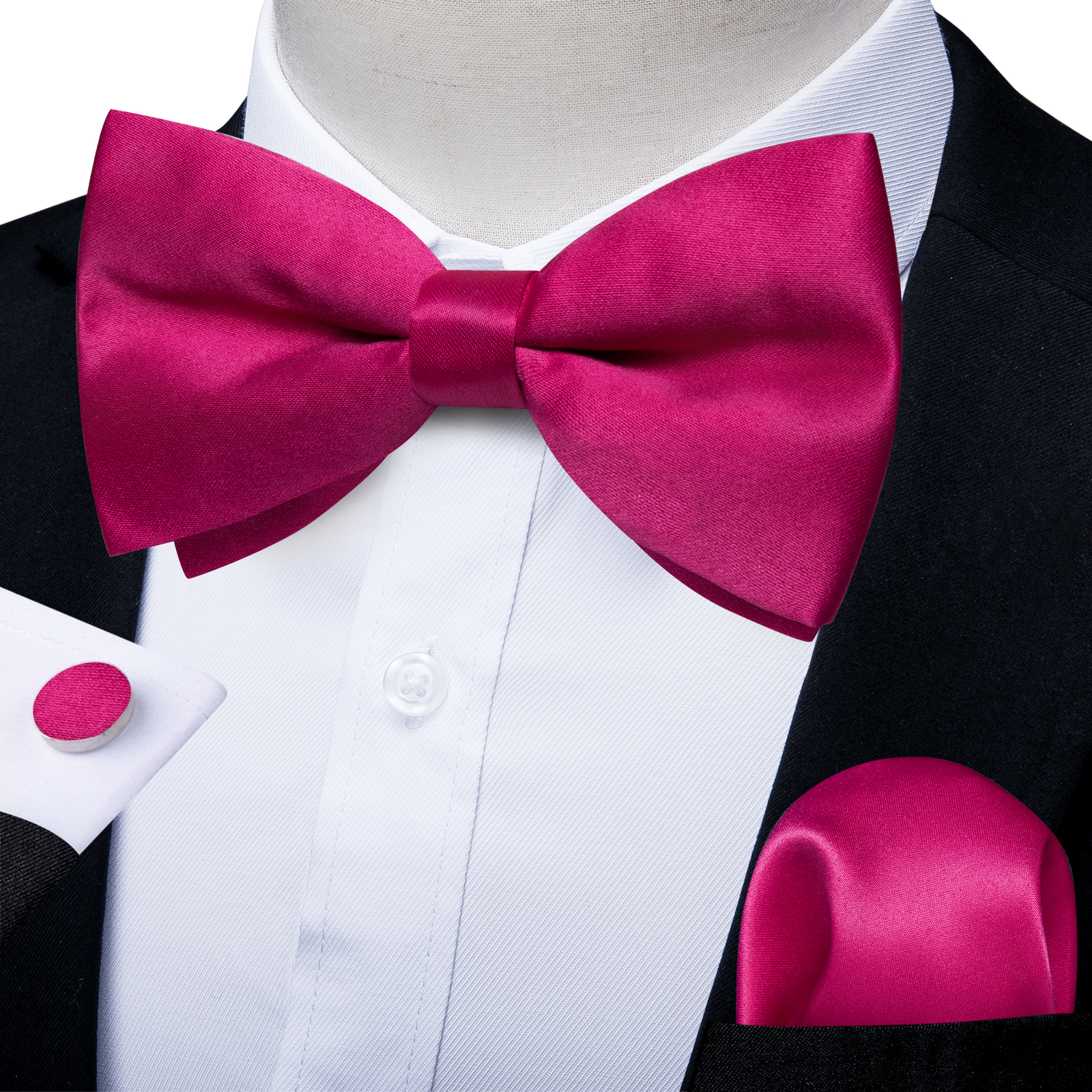 Men's Solid Pre-tied Bowtie Ro - Bow Tie Pre Tied ulasan dan harga