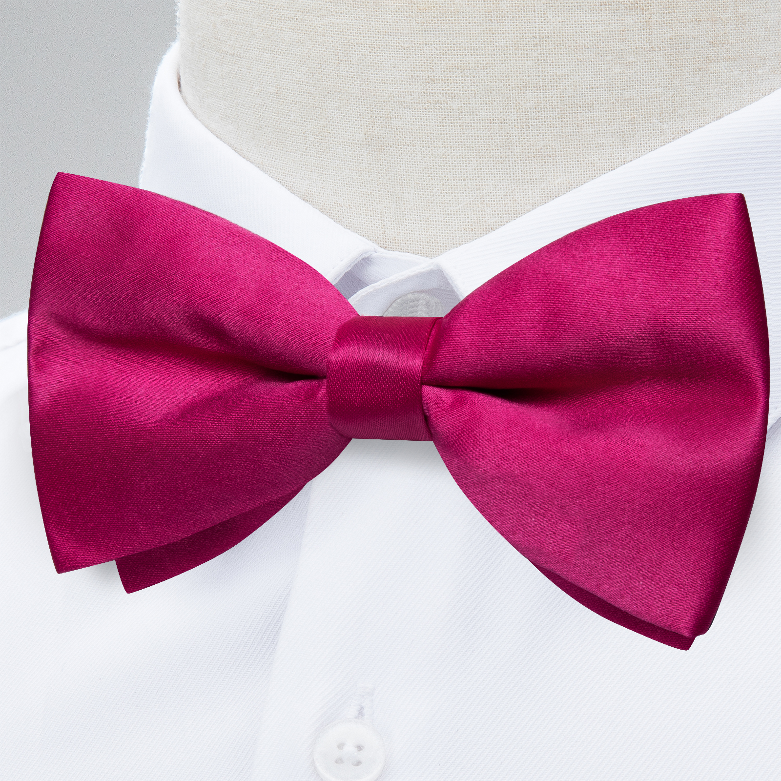 Men's Solid Pre-tied Bowtie Ro - Bow Tie Pre Tied ulasan dan harga