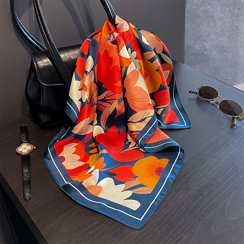 2026 New Spring 100% Pure Silk - Ascot Neck Scarf ulasan dan harga