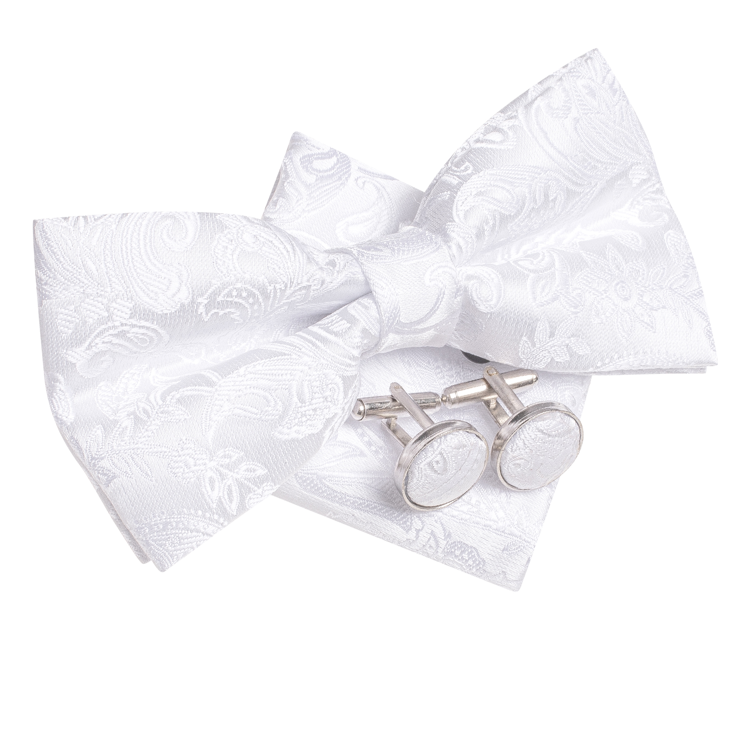 Hi-Tie Mens Bow Tie Hanky Cuff - Bow Tie Pre Tied ulasan dan harga
