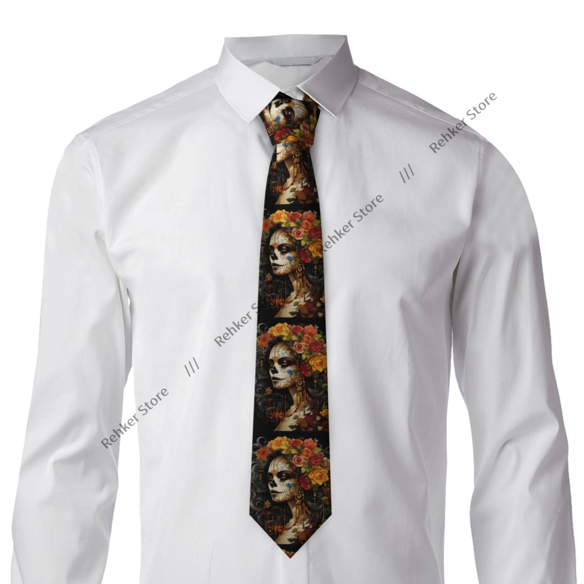 Mens Tie Classic Skinny Day Of - Skinny Tie Men ulasan dan harga