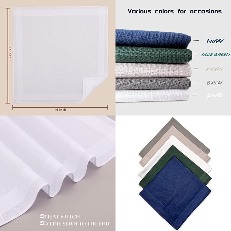 Men's Cotton Handkerchiefs, As - Handkerchief Cotton Men ulasan dan harga