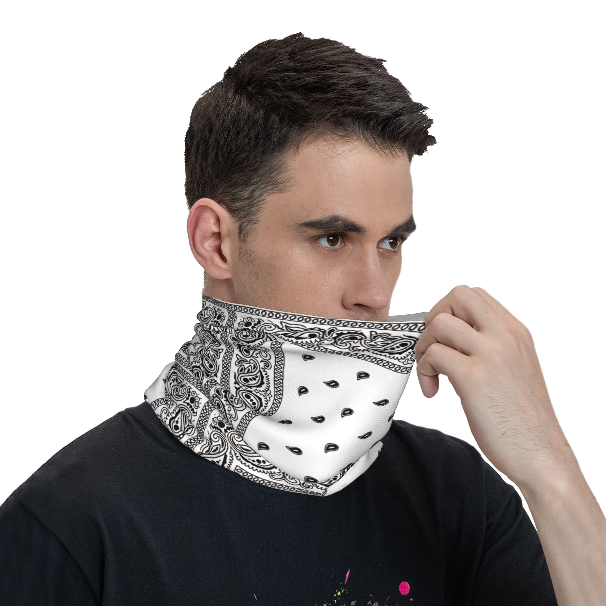 Outdoor Sports Balaclava Black - Face Scarf Mask ulasan dan harga
