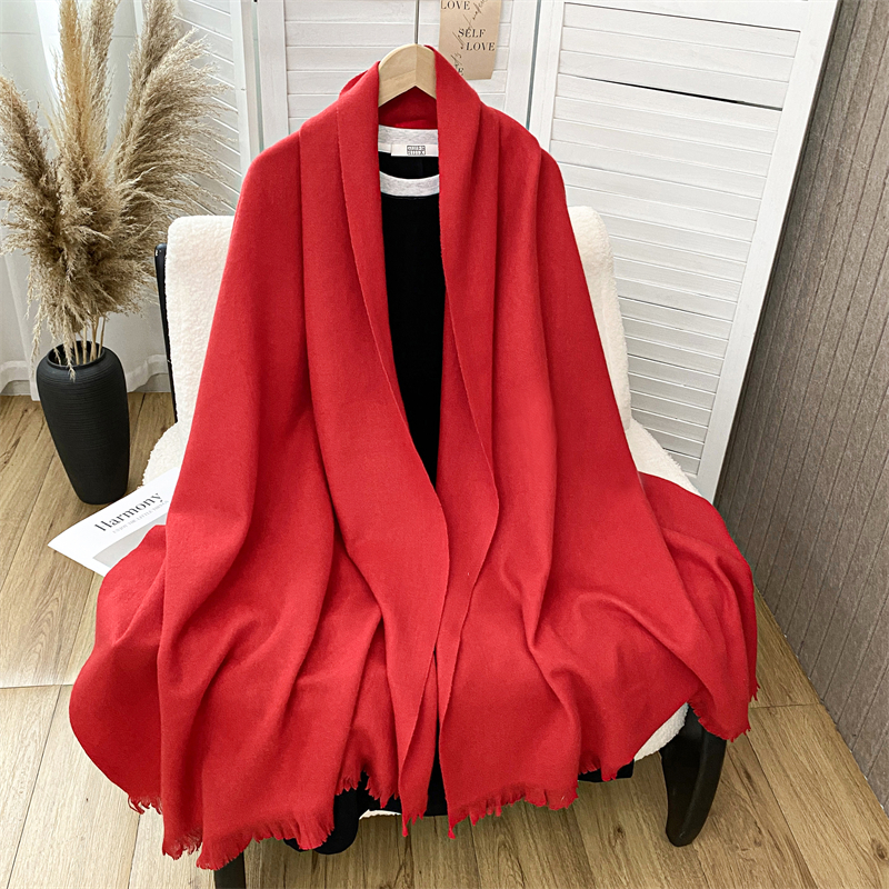 Winter Scarf for Women Cashmer - Woven Scarf Blanket ulasan dan harga