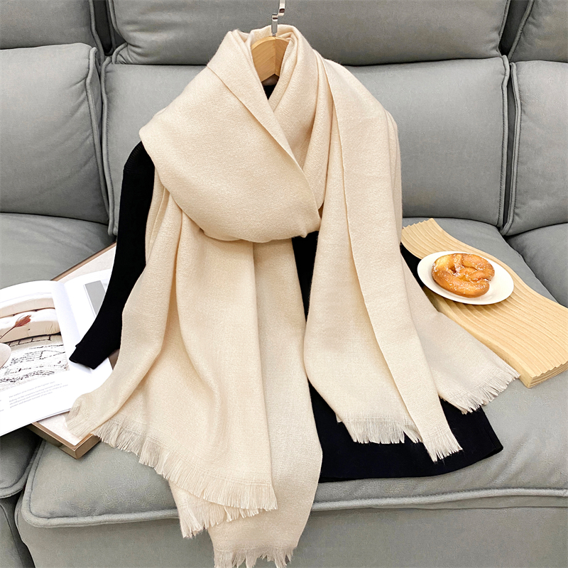 Winter Scarf for Women Cashmer - Woven Scarf Blanket ulasan dan harga