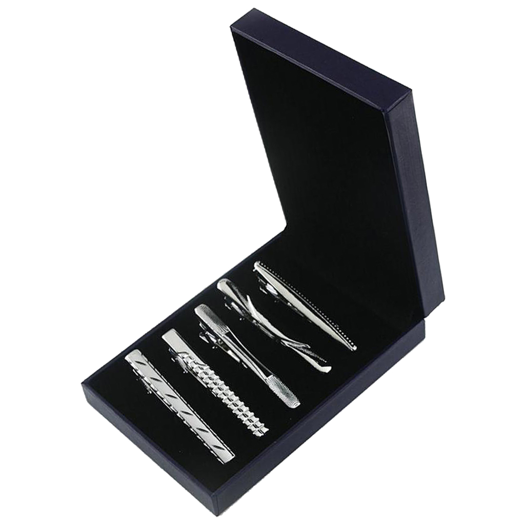5 Pieces Tie Bar Clips Mens Me - Tie Bar Set Gift ulasan dan harga