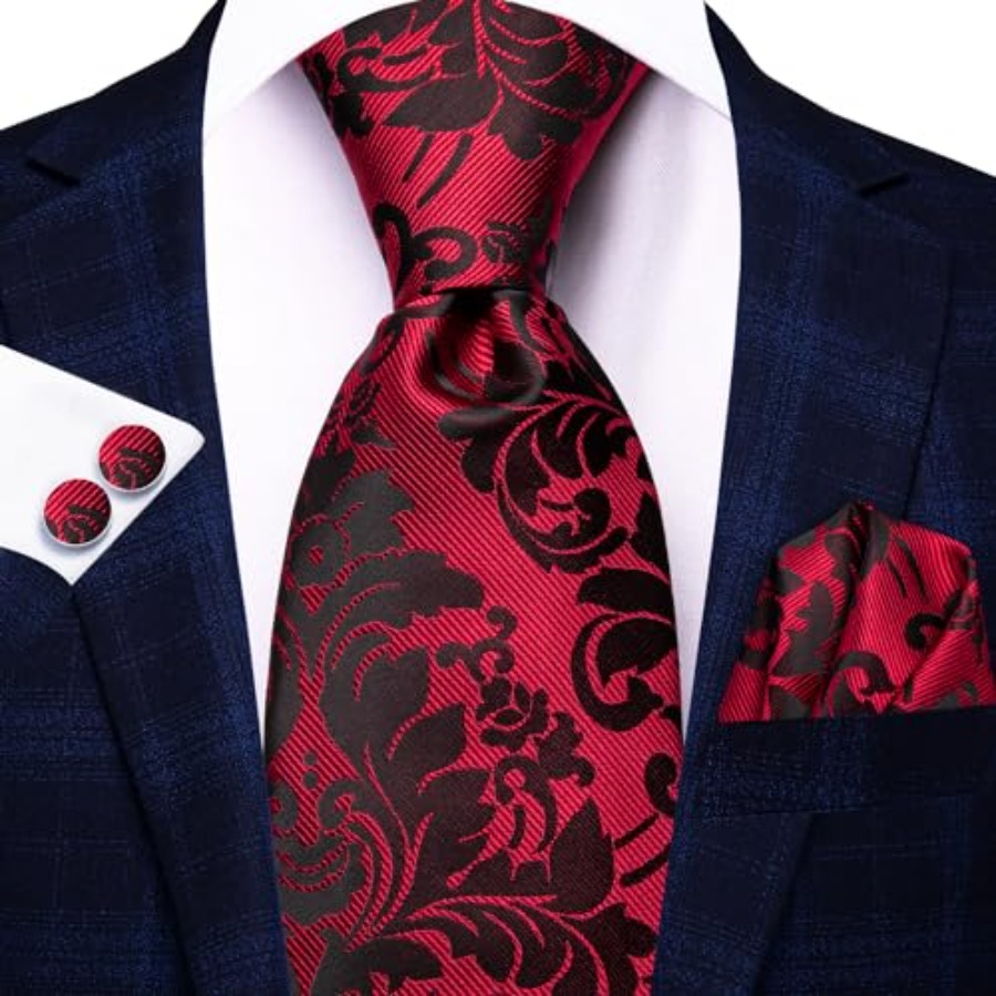 Silk Ties for Men Plaid Paisle - Silk Tie Striped ulasan dan harga