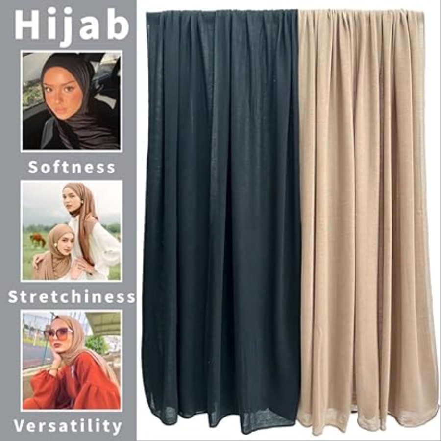 Muslim Hijab for Women Scarf L - Head Wrap Turban ulasan dan harga