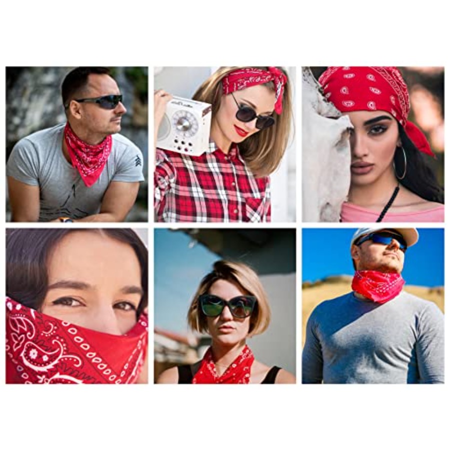 Gift Packaging Bandana for Men - Handkerchief Cotton Men ulasan dan harga