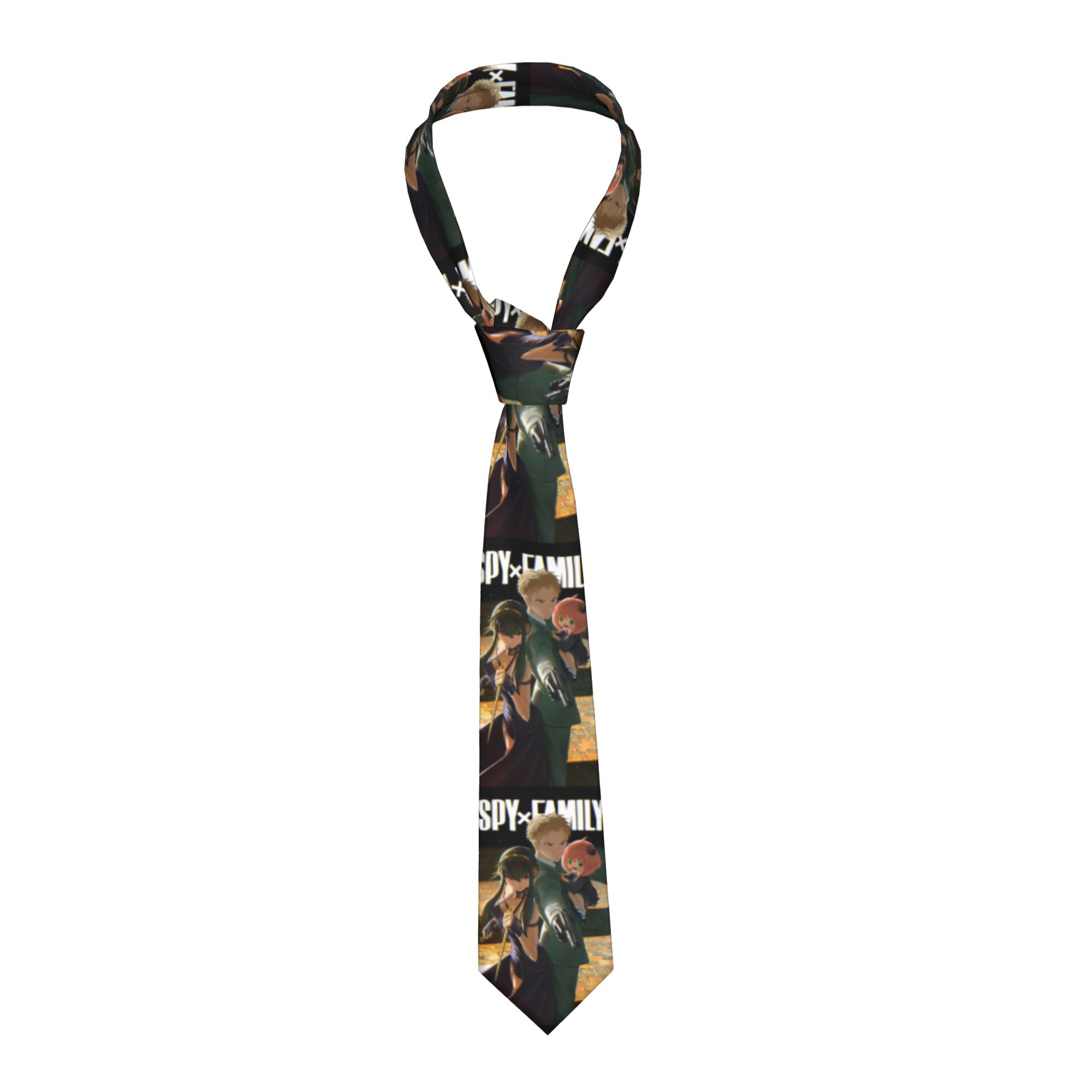 Spy X Family Necktie Unisex Sk - Skinny Tie Men ulasan dan harga