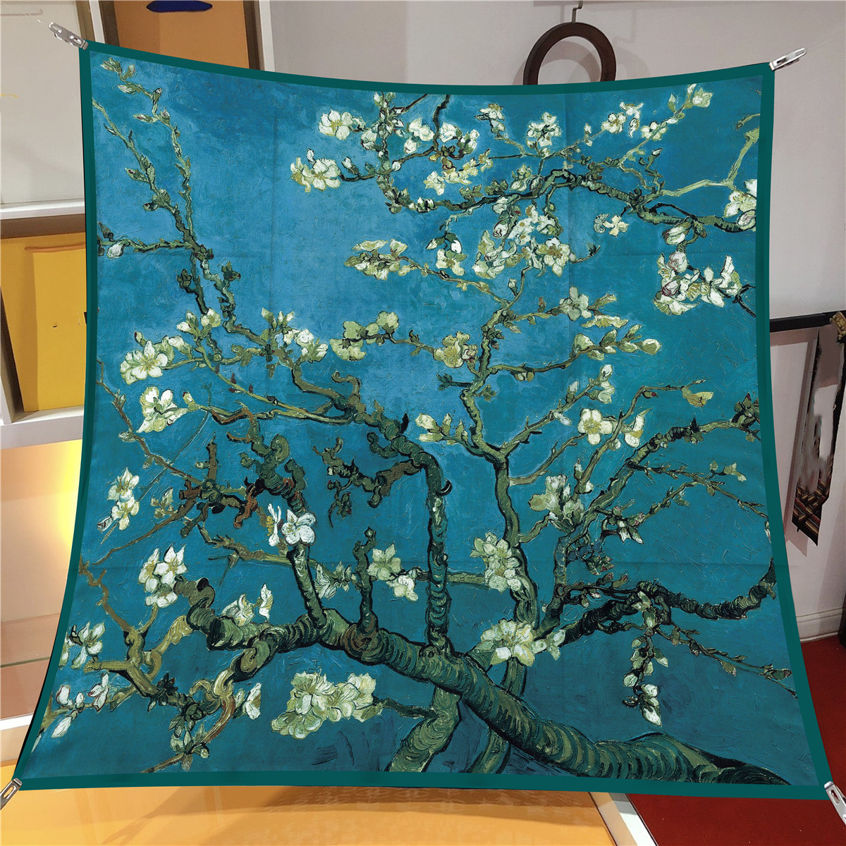 90CM Hot Sell Twill Silk Scarf - Scarf Silk Square ulasan dan harga