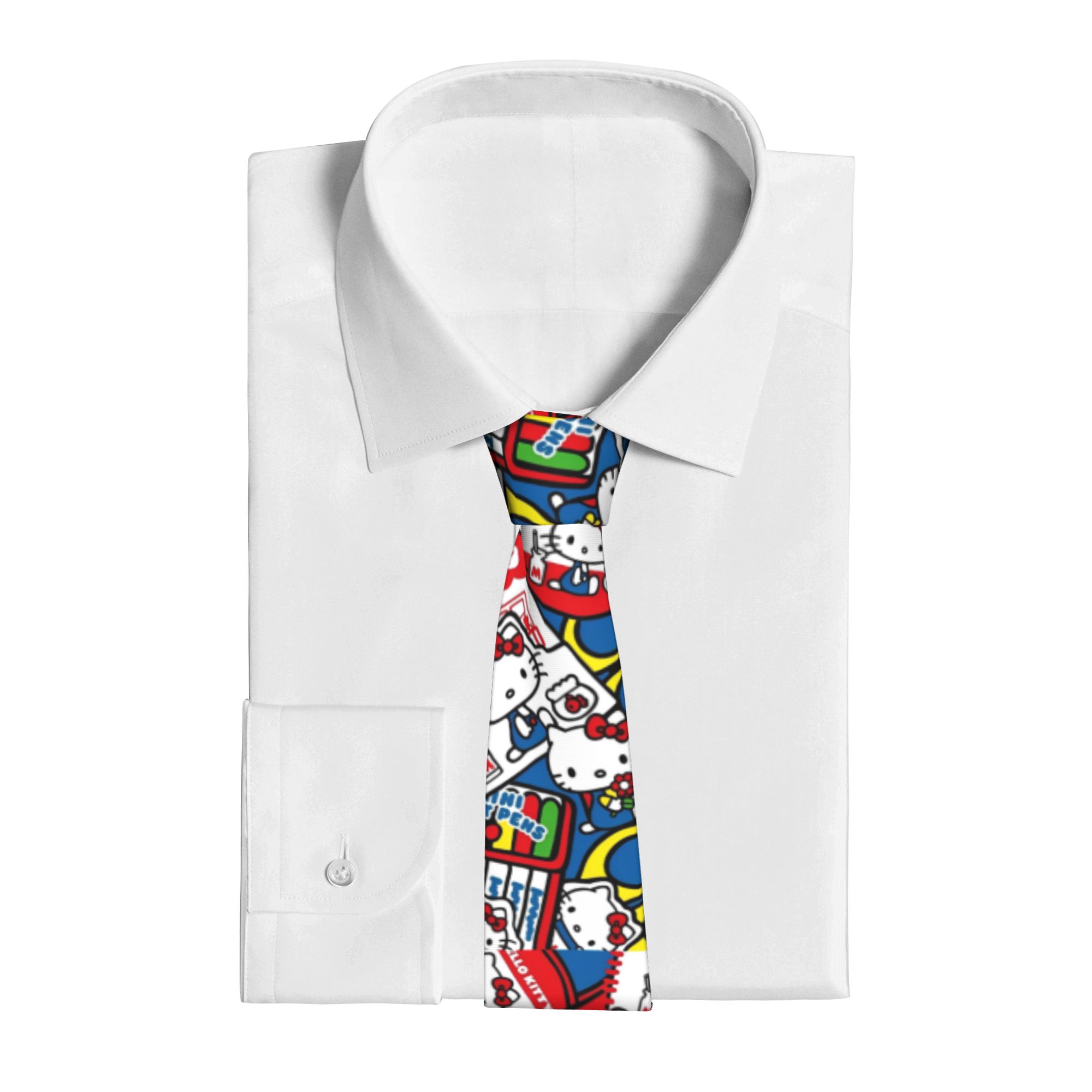 Hello Kitty Colorful Neckties  - Skinny Tie Men ulasan dan harga