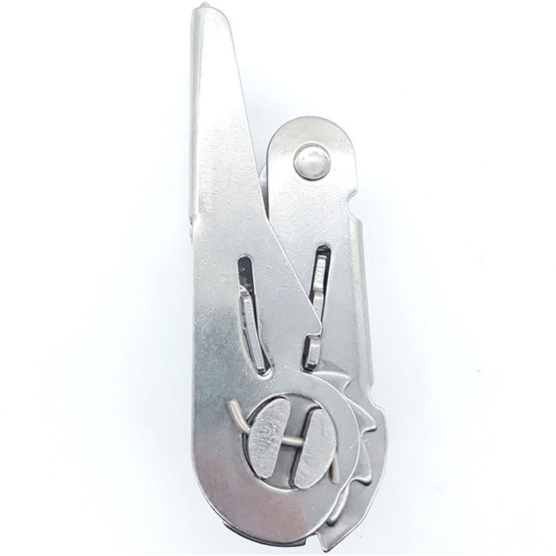 Silver Tone Stainless Steel Ra - Tie Clip Silver ulasan dan harga