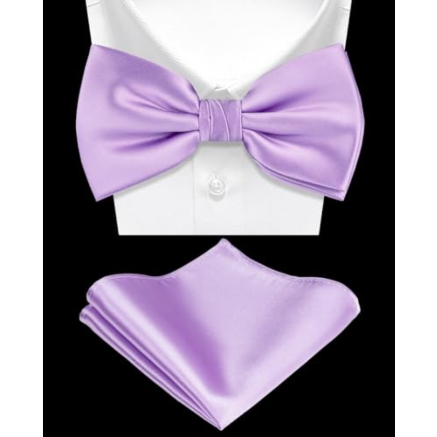 Solid Color Pre-tied Bow Tie a - Bow Tie Pre Tied ulasan dan harga